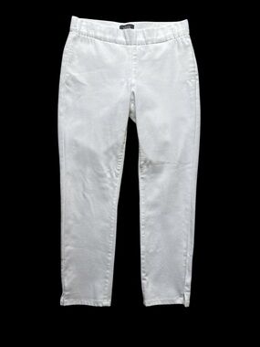 NYDJ White Slim Ankle Pants 2P ALINA liftxtuck